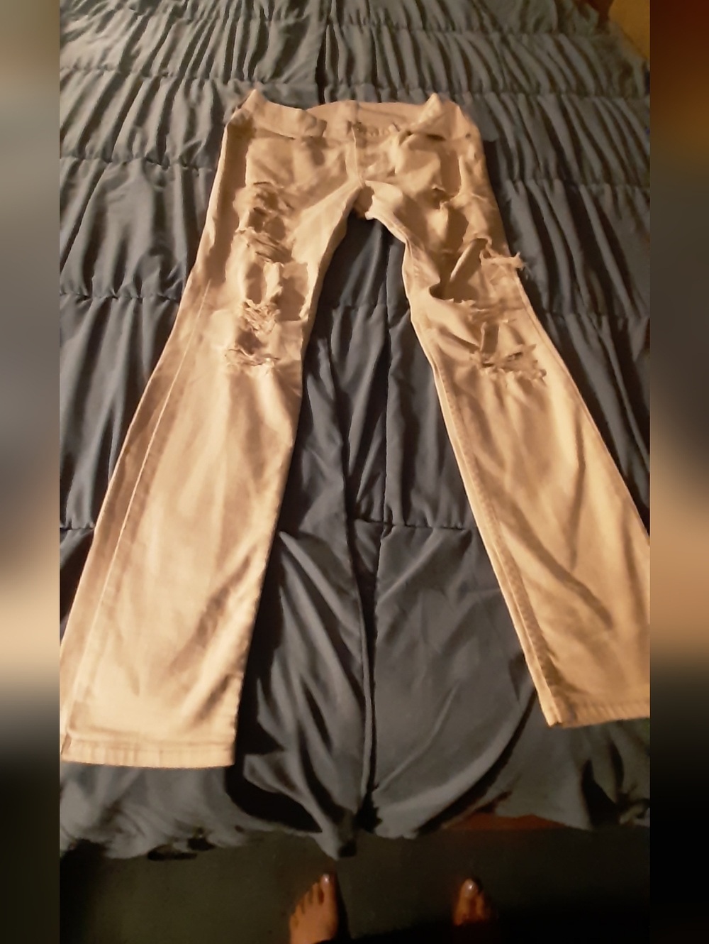 PacSun Cream Casual Pants